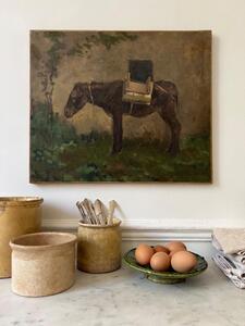 Oil on canvas / donkey