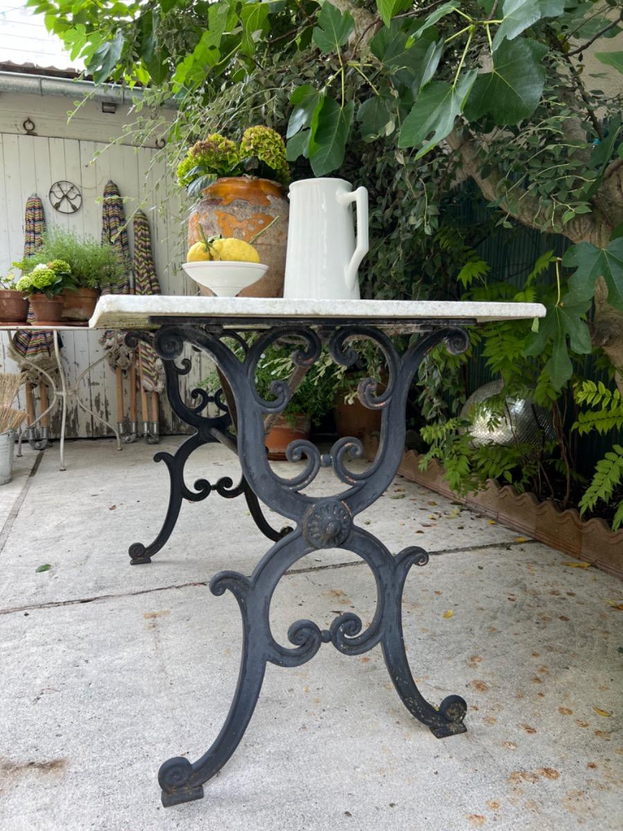 19th c. garden table 