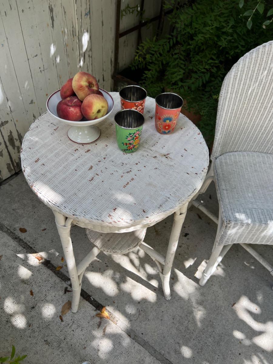 1930’s rattan garden set