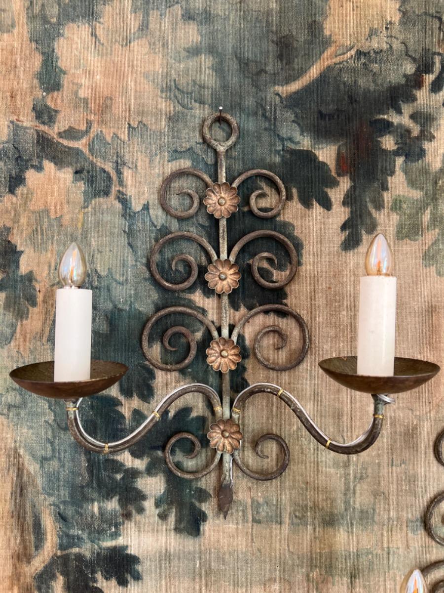 Pair of sconces 