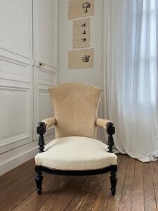 Large fauteuil époque Napoléon III