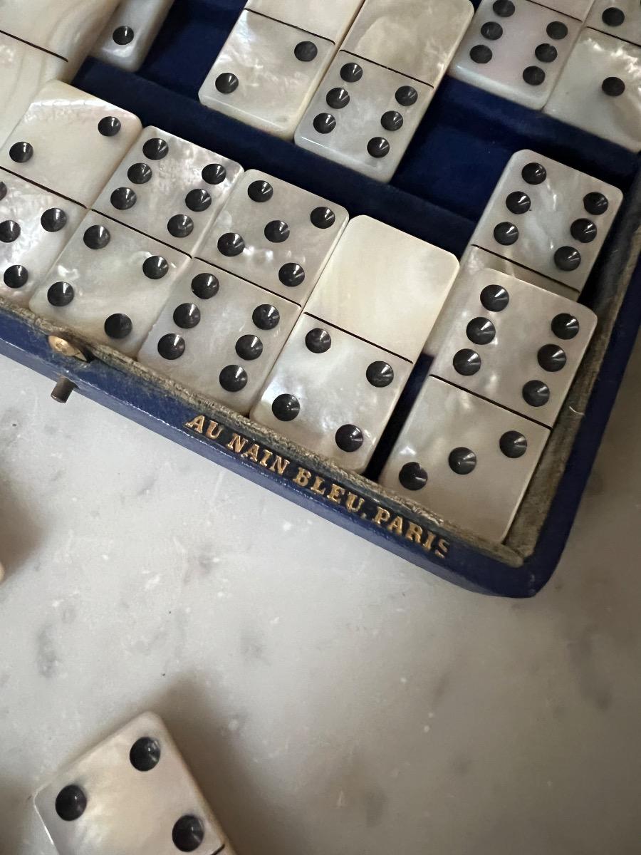 Jeu de dominos nacre