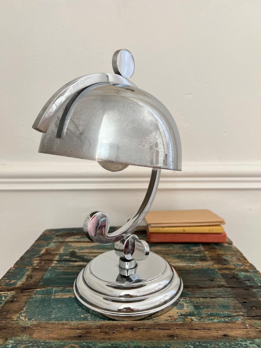 Lampe moderniste ajustable 1930