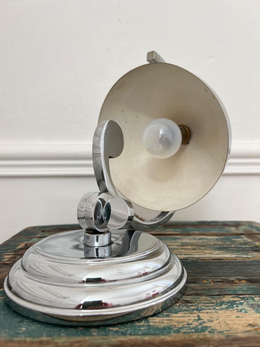 Lampe moderniste ajustable 1930